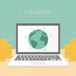 laptop ebusiness affiliate marketing